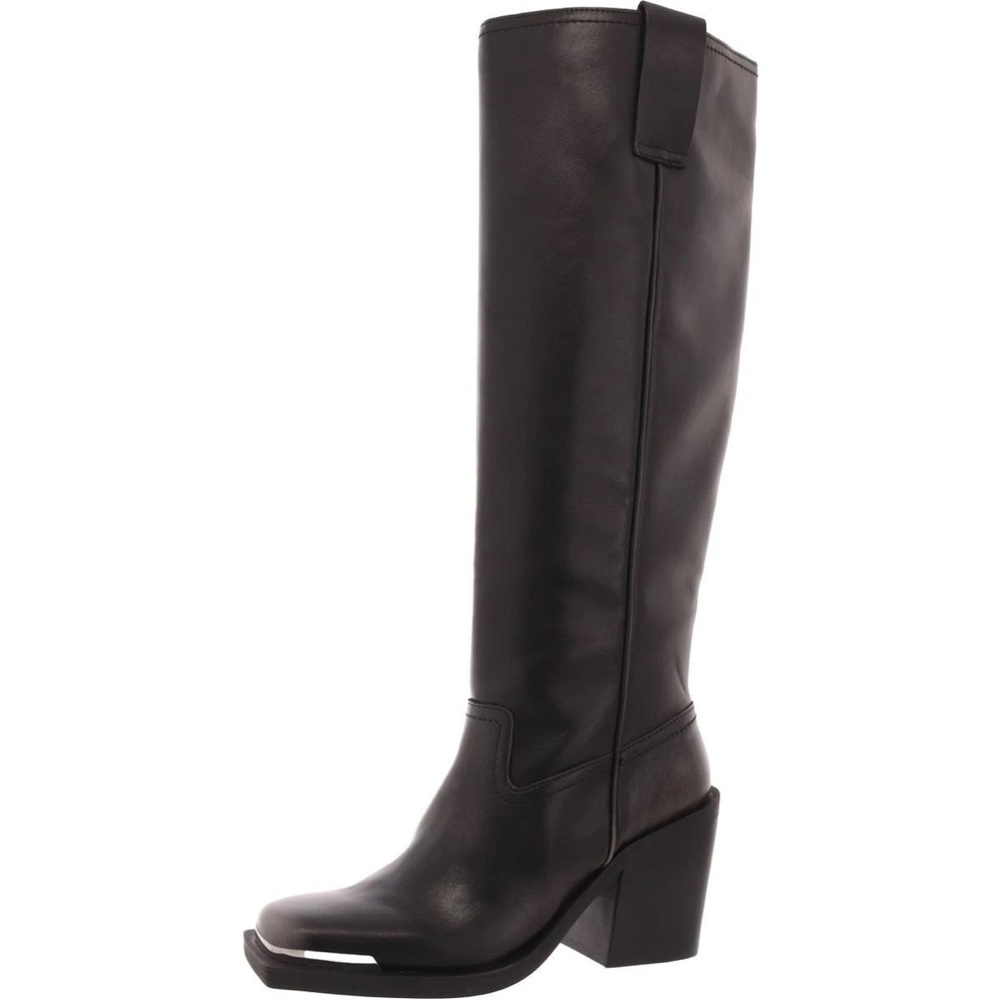 SOLD Madden Black Leather Knee-High Boots
